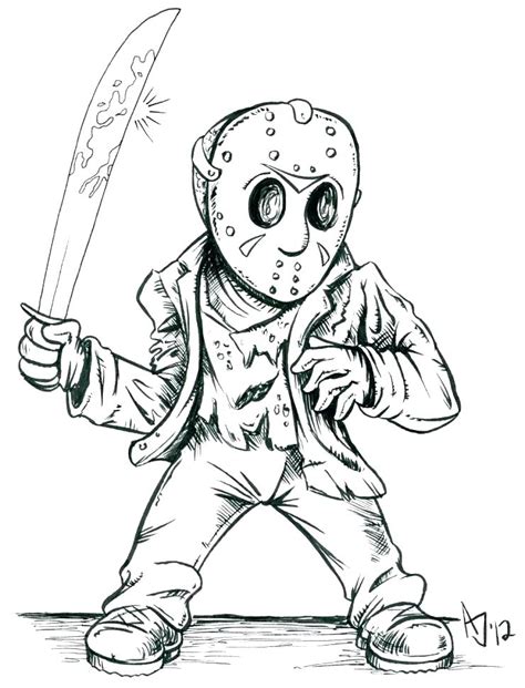 Freddy Krueger Coloring Pages Printable For Kids Coloring Pages Free
