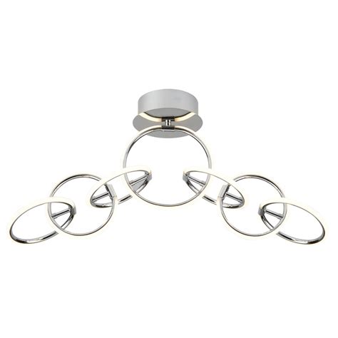 From minimalist designs to luxurious fixtures, mounted flush fitted pendants exude effortless panache. 7467-7CC Solexa 7 Light Led Ring Ceiling Flush Chrome