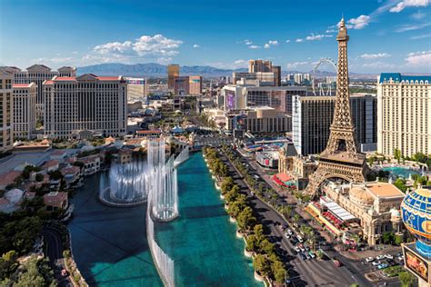 Aerial View Of Las Vegas Strip Stock Photo Download Image Now Istock