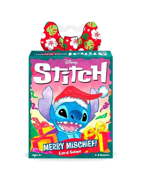 Juego Cartas Merry Mischief Stitch Disney Ingles