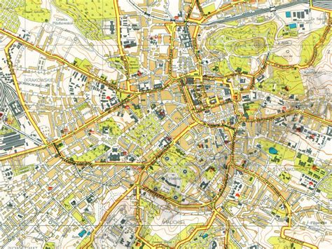 Na tej turystycznej mapie polski zaznaczyliśmy miejscowości i atrakcje turystyczne, a także noclegi. Plan Miasta Lwowa z 1939r. - nakładka na współczesne mapy.