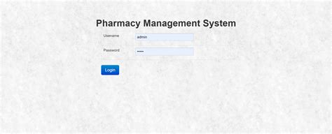 Pharmacy Management System In Php With Source Code Codezips | My XXX