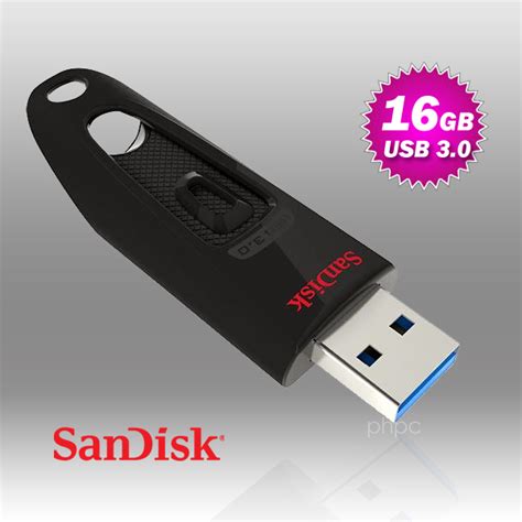 Sandisk Ultra Cz48 16g Usb 30 Flash Drive Sdcz48 016g