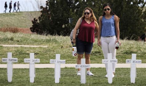 Four hours after the first call about the shooting, yamaguchi would not confirm how many people were killed because police were still notifying the victims' families. How People Paid Tribute To Columbine Victims On 20th Anniversary Of 1999 Massacre