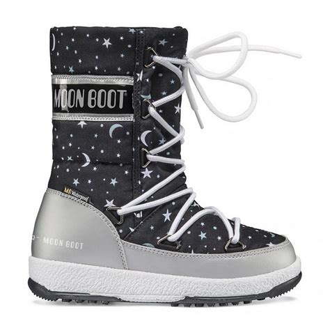 Boty Tecnica Moon Boot Quilted Universe Silverblack Snowboard Shop