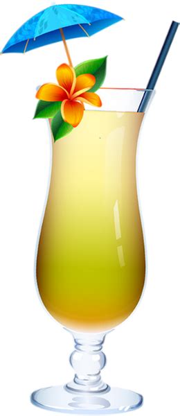 Tube Boisson Dessin Cocktail Png Drink Clipart Glass The Best