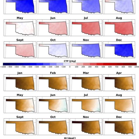Worksheets that are all free. Example of a CTP-HI parameter space for a region ...