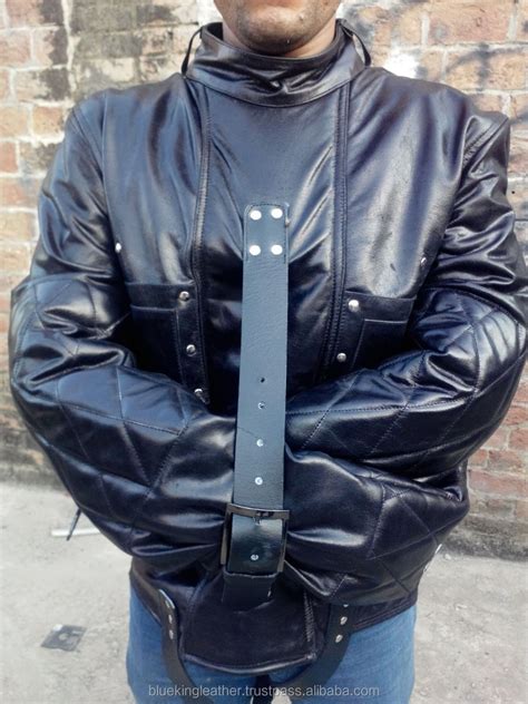 Real Leather Heavy Duty Straightjacket Straight Strait Jacket Bondage