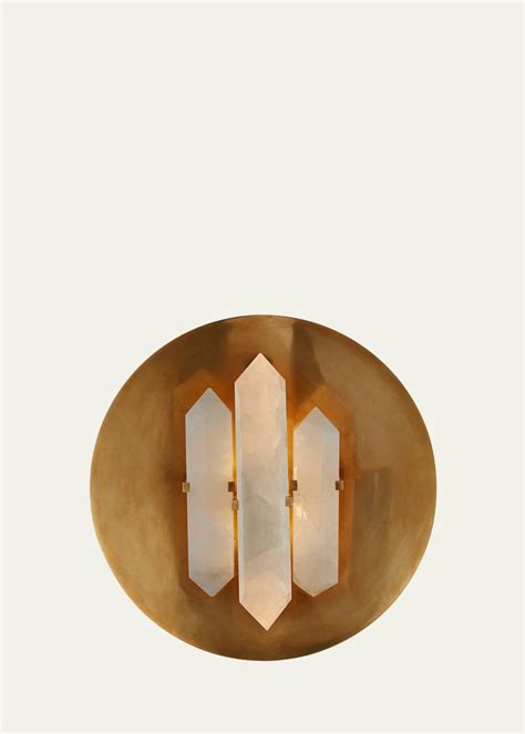 Visual Comfort Signature Halcyon Round Sconce By Kelly Wearstler