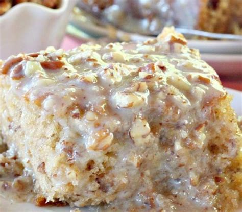 This recipe is perfect to whip up real quick for your next potluck, summer bbq, or even a fancy dinner party. Ingredients: Cake 1 box Betty Crocker butter pecan cake ...