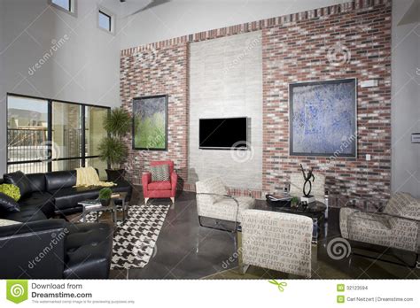 Modern Loft Living Room Stock Images Image 32123594