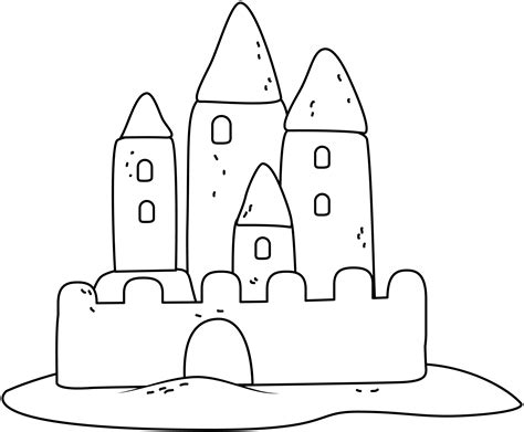 Sand Castle Template