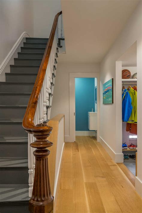 Modern Stairs And Hallway | HGTV
