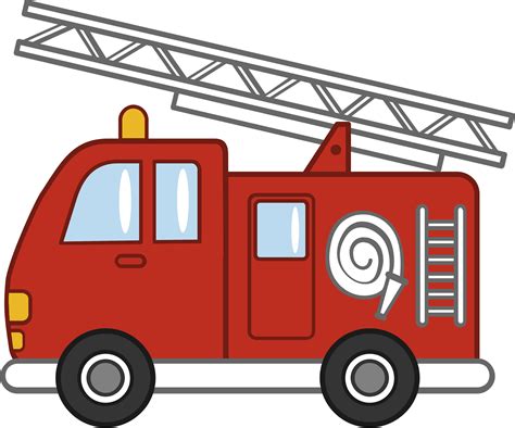 Ladder Fire Truck Clip Art