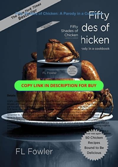 Read⚡pdf Fifty Shades Of Chicken A Parody In A Cookbook