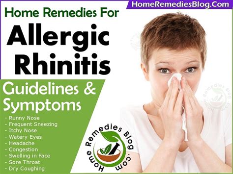 13 Effective Home Remedies For Allergic Rhinitis With Guidelines Home