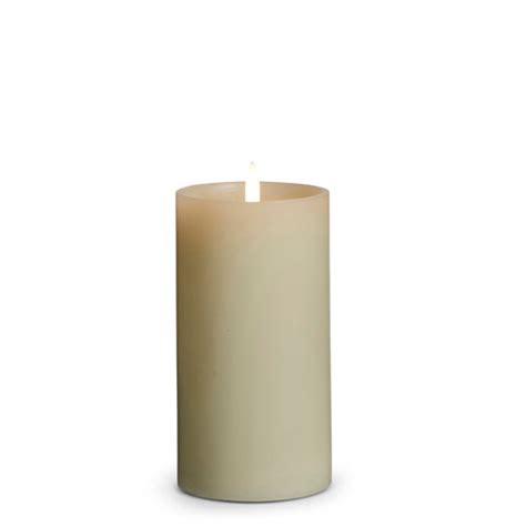 3 X 6 Uyuni Ivory Pillar Candle Emiejames