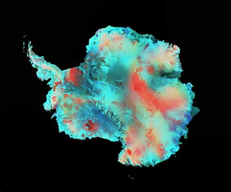 Antarctica From Space Photograph By Bpnrscscience Photo
