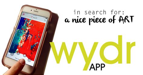 Wydr The Tinder App For Art Lovers Myranda Ayla Designs