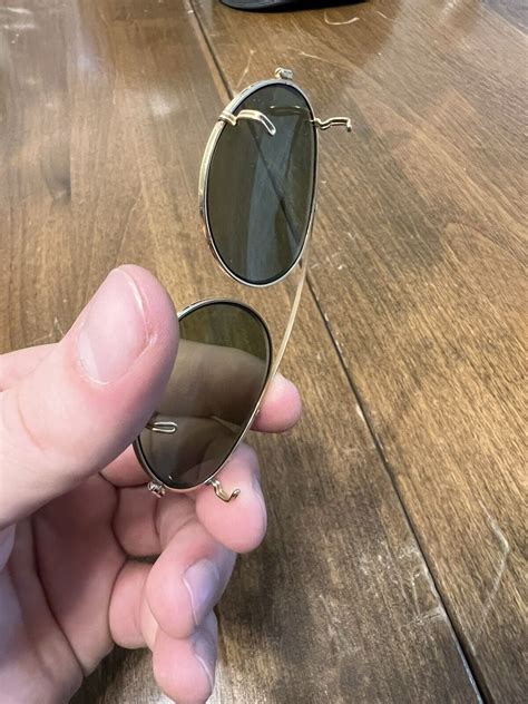 Vintage American Optical Clip On Sunglasses 1940s Gre Gem