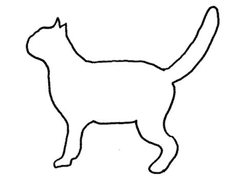Collection of free printable cat pictures (135) outline images of cat cat coloring pages | Cat outline, Cat coloring book ...