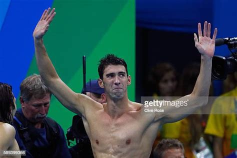 Michael Phelps Medals Stockfotos En Beelden Getty Images
