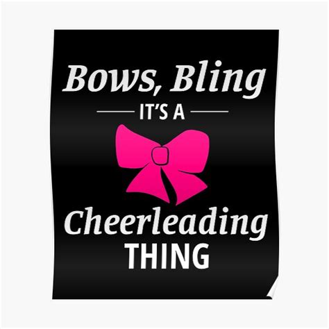 cheerleader cheerleading cheer cheering funny poster for sale by cutedesigns1 redbubble