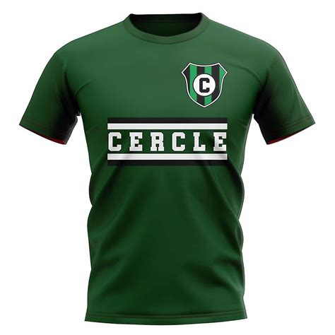 Club brugge vs cercle brugge: Cercle Brugge Core Football Club T-Shirt (Green) | Fruugo US