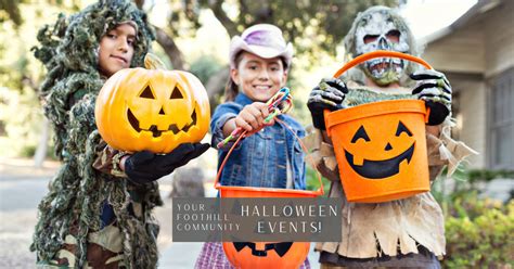 The Best Kid Friendly Halloween Celebrations In The Foothills Your