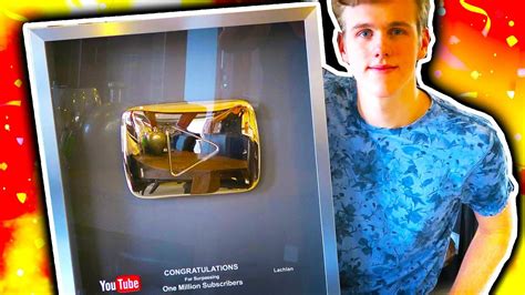 Million Subscriber Play Button Youtube