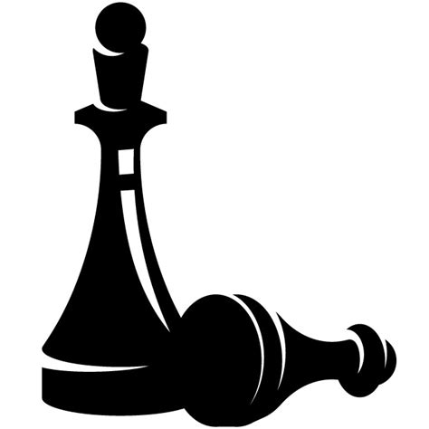 Chess Pawn Silhouetteai Royalty Free Stock Svg Vector And Clip Art