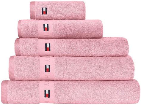 Crafted from premium cotton or innovative towelling materials and with spacious pockets for additional functionality, chilling out at. Tommy Hilfiger - Plain Petal Towel - Bath Sheet | Bathroom ...