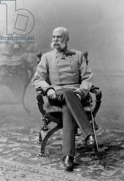 Emperor Franz Joseph I 1898 Bw Photo By
