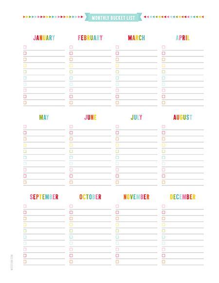 2016 Everyday Planner By Miss Tiina Available In 5 Sizes With Twelve