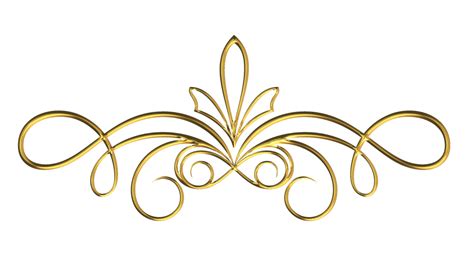 Scrollwork 1 Gold By Victorian Lady On Deviantart