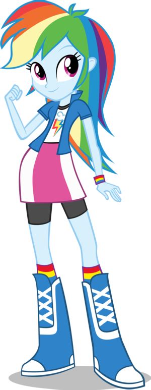 Rainbow Dash Rainbow Rocks Character Bio Art Rainbow Dash Equestria