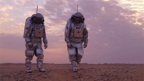 Video Astronauts Take Their First Steps On Mars Times Of Oman