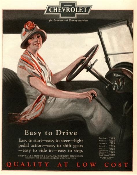 Vintage Ads Chevrolet 1920 Vintage Advertising Campaign Chevrolet
