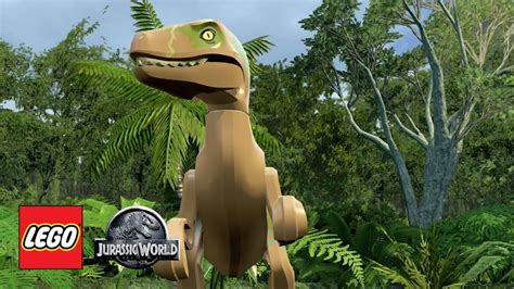 Lego Jurassic World The Video Game Velociraptor Echo Youtube