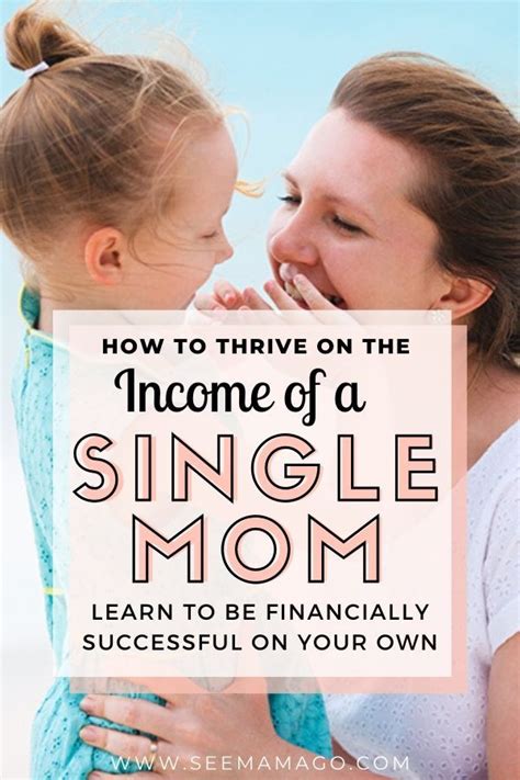 How To Survive Financially As A Single Mom Being Successful As A