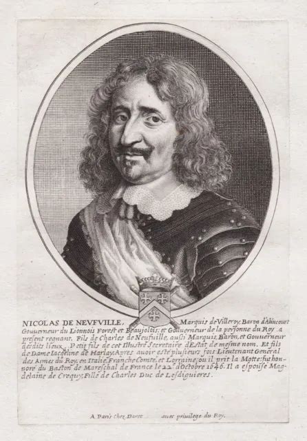 Nicolas De Neufville De Villeroy Alincourt Magny Ordre Saint Esprit