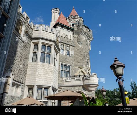 The Casa Loma Castle In Midtown Toronto Ontario Canada Stock Photo