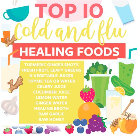 Top 10 Foods That Combat Colds And Flu Advancing Health Naturally