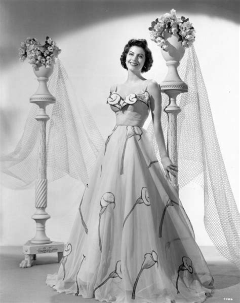 Screen Goddess Ava Gardner 1951 Hollywood Dress Hollywood Fashion