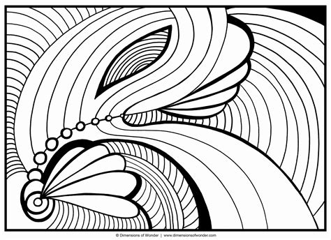 Top 10 Abstract Coloring Pages For Teenagers Difficult