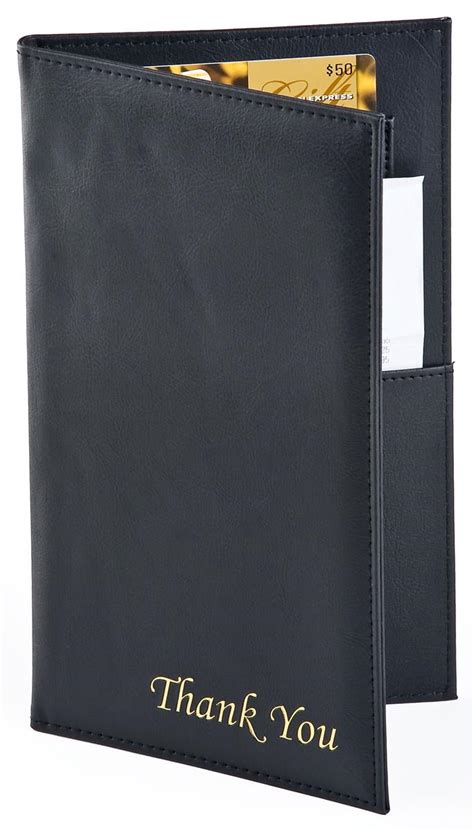 Jun 15, 2021 · i'll pay my federal taxes with a credit card in order to earn a generous new account bonus that can be worth far more than the 2% fee. Restaurant Check Presenter | Padded Leatherette Card Holder