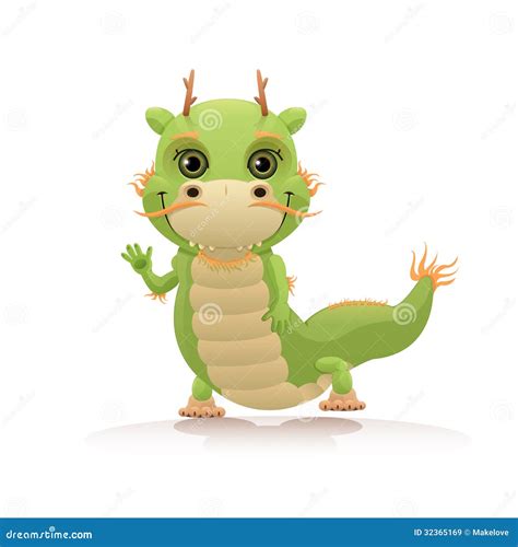 Cute Chinese Dragon Royalty Free Stock Images Image 32365169