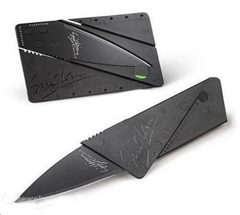 3pcs New Cardsharp Credit Card Folding Razor Sharp Wallet Knife