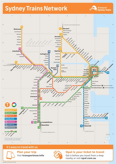 Submission Updated Official Map Sydney Trains Transit Maps