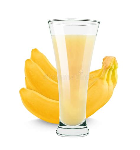 Banana Juice Stock Image Image Of Drink Juicy Vegetarian 41310361